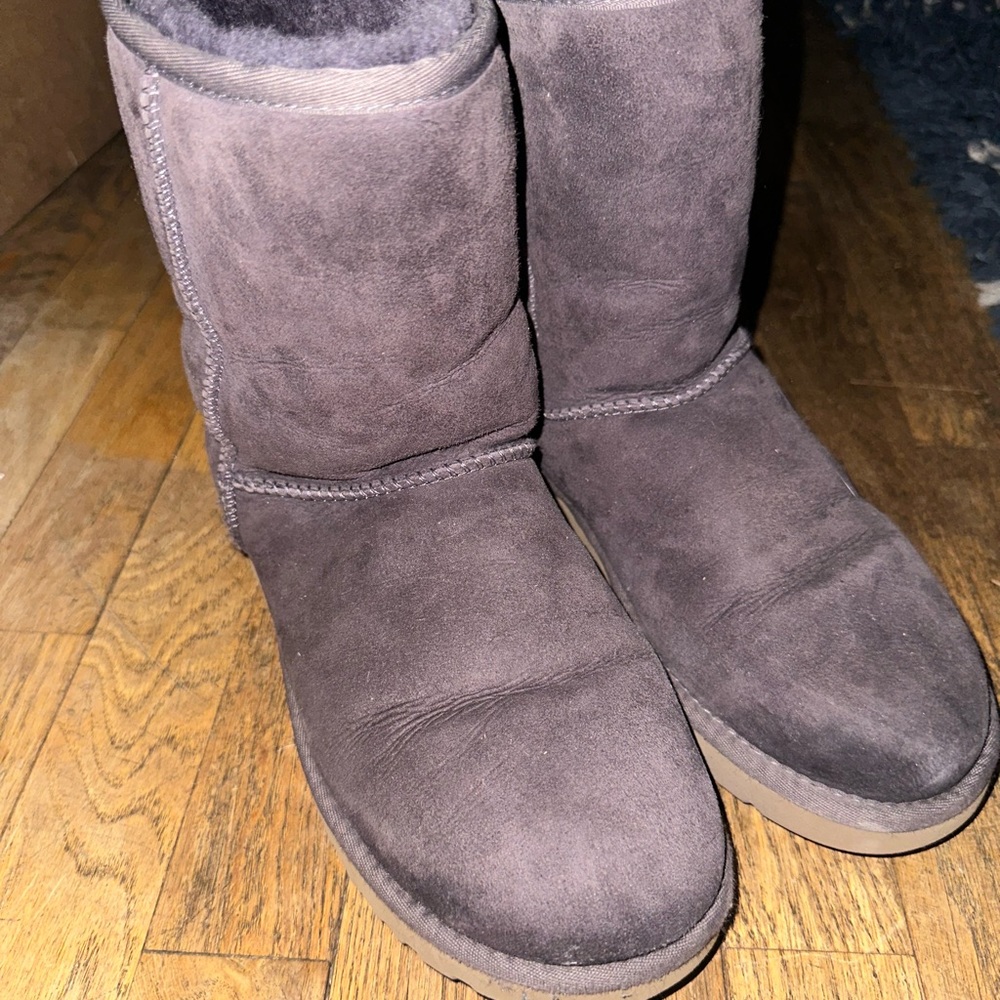 UGG classic short purple boots